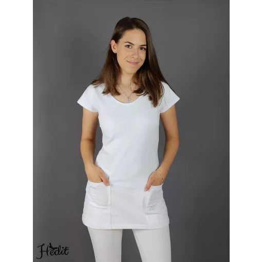 Viktória tunika - biela -  XL