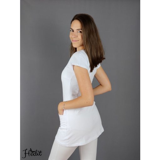 Viktória tunika - biela -  S