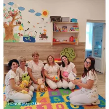 Ági tunika - Mesiac, zvieratká -  XL
