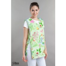 Zelená zástera, zvieratá (celý vzor)