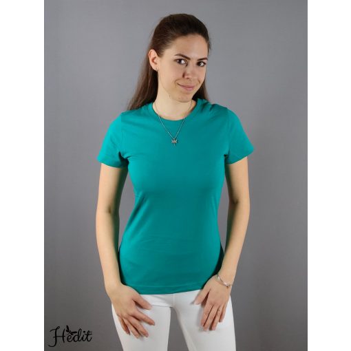 Smaragdovo zelené dámske tričko - Malfini -  XXL