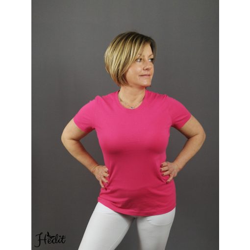 Fuxia dámske tričko - Malfini