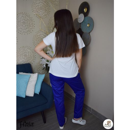 ERvIN zdravotnícke pracovné nohavice - kráľovská modrá