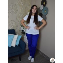 ERvIN zdravotnícke pracovné nohavice - kráľovská modrá