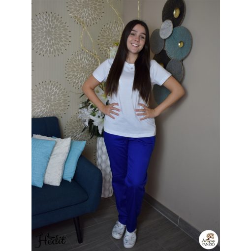 ERvIN zdravotnícke pracovné nohavice - kráľovská modrá