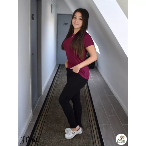 Noémi nohavice - čierna -  L