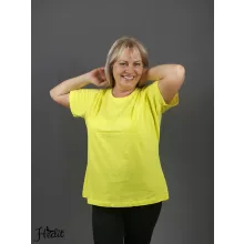 Citrónovo žlté dámske tričko - Malfini -  S