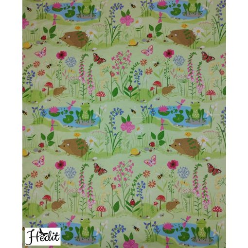 Ági tunika - Zelený, zvieratká -  L