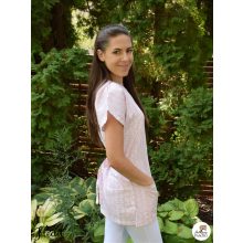 Ági tunika - Ružová, mačička