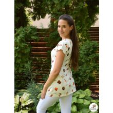 Viktória tunika - Lesné zvieratka -  L