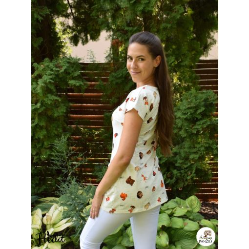 Viktória tunika - Lesné zvieratka -  L