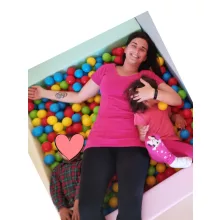 Viktória tunika - magenta -  L