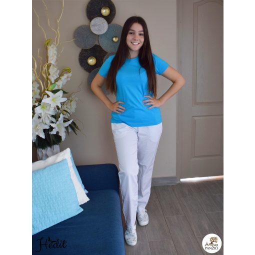 ERvIN zdravotnícke pracovné nohavice - biela -  M