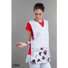 Zástera Červené mašle -  XL