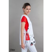 Zástera Červené mašle -  XL