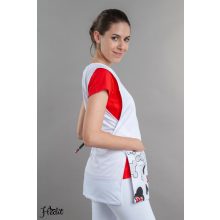 Zástera Červené mašle -  XL