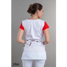 Zástera Červené mašle -  XL