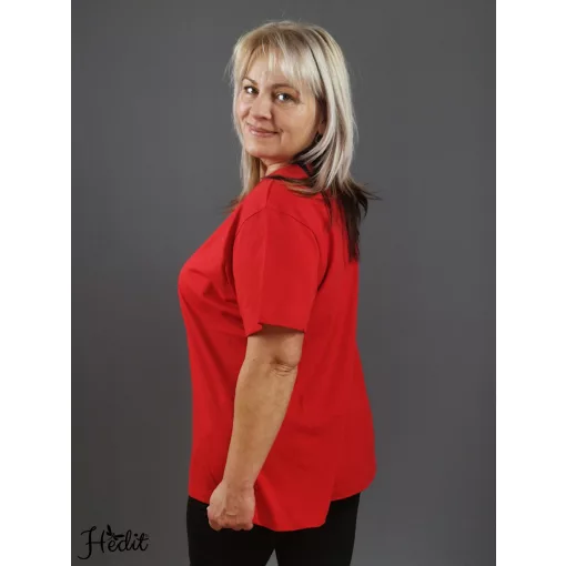 Červené dámske tričko - Malfini -  M