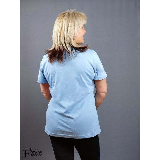 Svetlomodré dámske tričko - Malfini