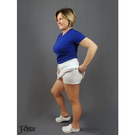 Sukňa a nohavice 2 v 1 - biela