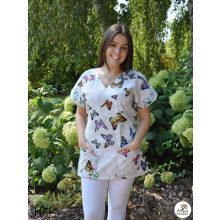 Ági tunika - farebný motýľ