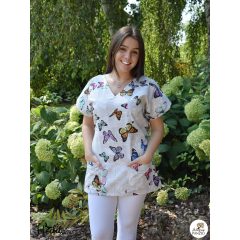 Ági tunika - farebný motýľ