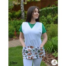 Zástera s listkami, zvieratkami