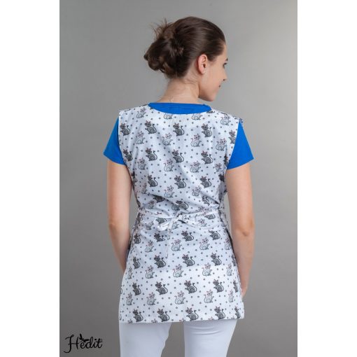 Zástera s mačiatko (celý vzor)