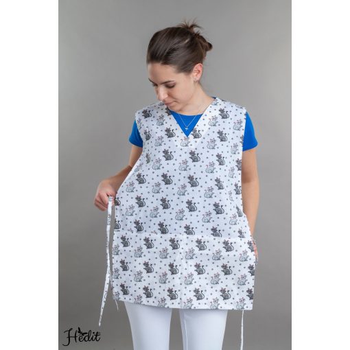 Zástera s mačiatko (celý vzor)