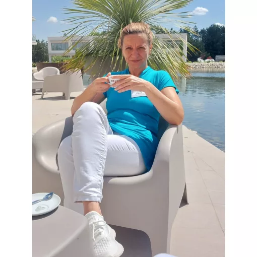 Réka tunika - tmavo tyrkysová