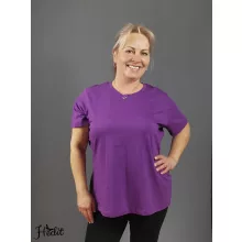 Fialové dámske tričko - Malfini -  XXL